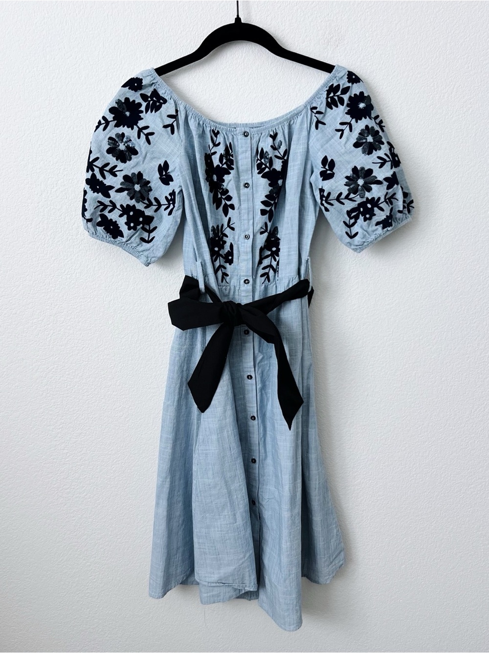 Zara Embroidered Dress